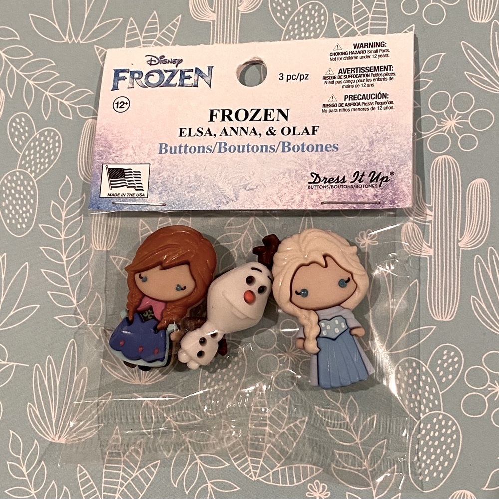Disneys Frozen Buttons